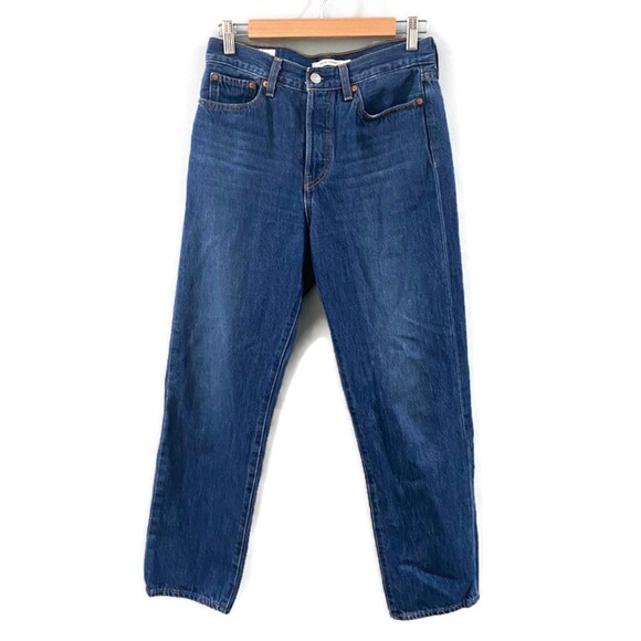 Levi's Wedgie Straight Medium Wash Jean 28 - Picture 1 of 9